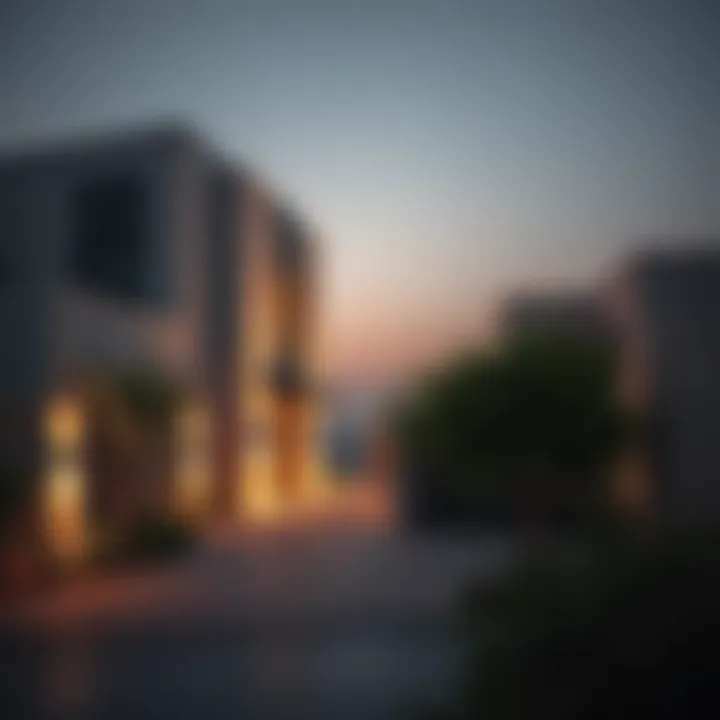 A modern residential property in Umm Al Sheif highlighting real estate opportunities