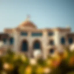 Iconic architectural feature of Umm Suqeim