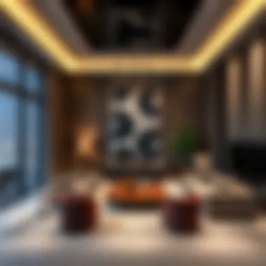 Luxurious interiors of a residential unit in Vida JLT