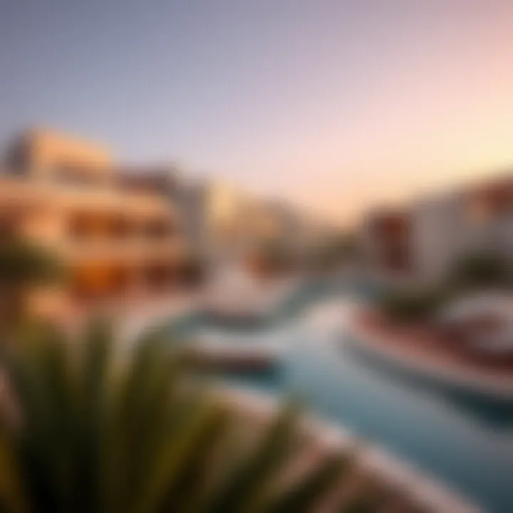 Modern architectural designs in Wadi Al Shab