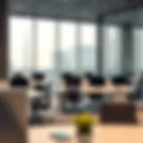 Modern workspace at Fast Business Center in Al Qusais