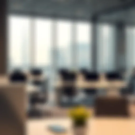 Modern workspace at Fast Business Center in Al Qusais