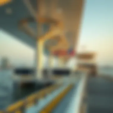 A Gateway to Urban Connectivity Modern ferry terminal in Dubai