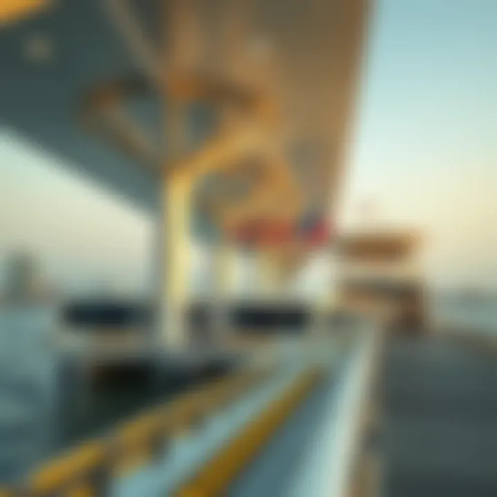 A Gateway to Urban Connectivity Modern ferry terminal in Dubai