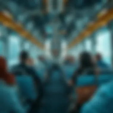 A Journey of Comfort and Convenience Passengers enjoying the ferry ride