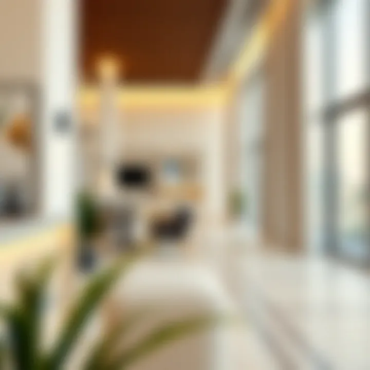 Map highlighting prime areas for budget-friendly rentals in Dubai