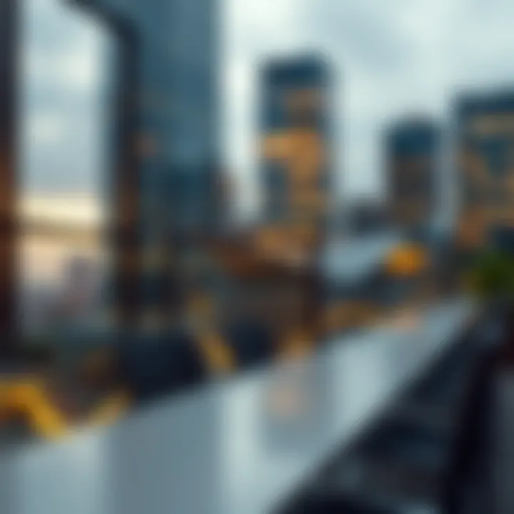 Infographic illustrating investment opportunities at Grosvenor Business Tower