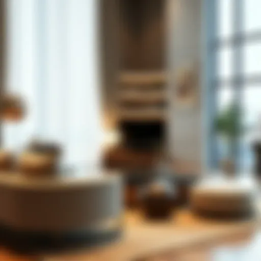 Stylish Living Room Accessories in Dubai Contemporary living room with elegant decor