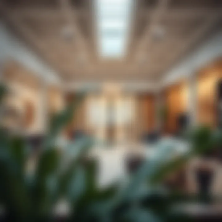 Modern Designs at Home Centre Hamdan Interior view of Home Centre showcasing modern designs