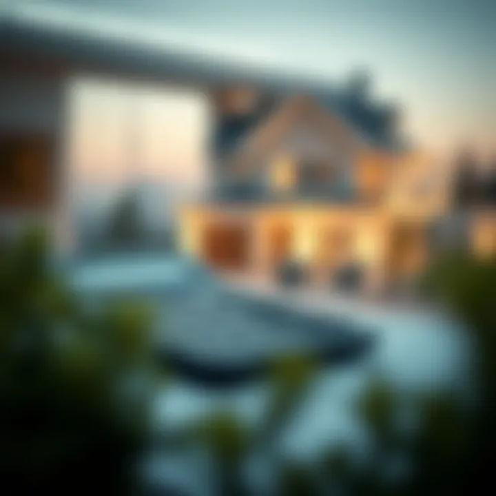 Home Financing Insights Home financing concept with calculator