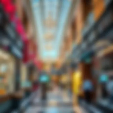 Vibrant Shopping Atmosphere at Hudaiba Mall Interior shot illustrating the vibrant shopping atmosphere