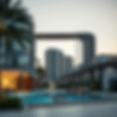 Luxury Residential Developments Rendering of a luxury residential project in Dubai