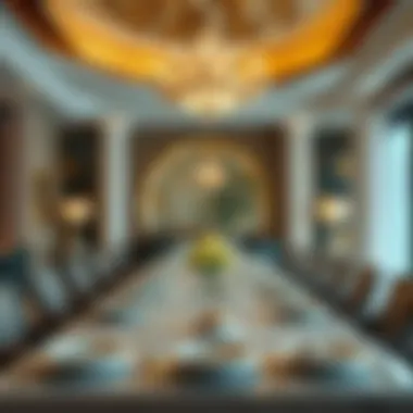 An Elegant Dining Experience Elegant dining setting showcasing exquisite tableware.