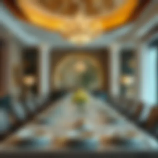 An Elegant Dining Experience Elegant dining setting showcasing exquisite tableware.