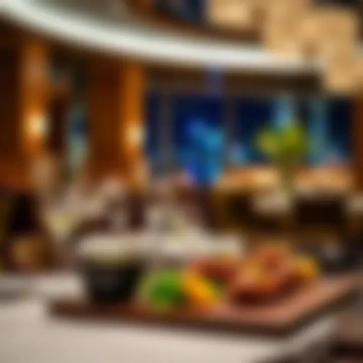 Gourmet dining experience at a JW Marriott restaurant