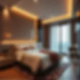 Luxurious room interior showcasing modern design