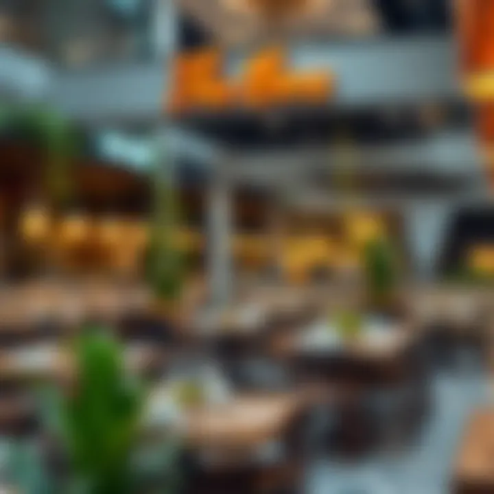 Diverse culinary offerings in Mirdif City Centre