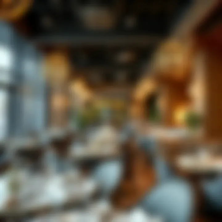 Elegant dining atmosphere at Mirdif City Centre