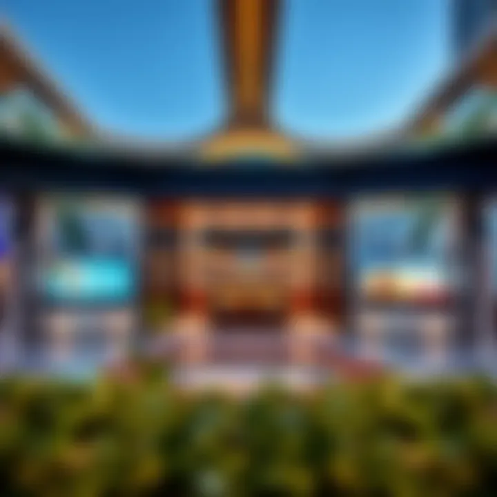 High-end commercial spaces and vibrant lifestyle areas