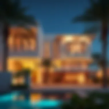 Modern Villa in Mudon Al Ranim Luxurious villa showcasing modern architecture in Mudon Al Ranim