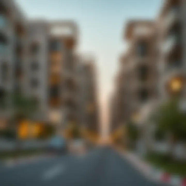 Modern residential buildings in Nahda reflecting real estate trends