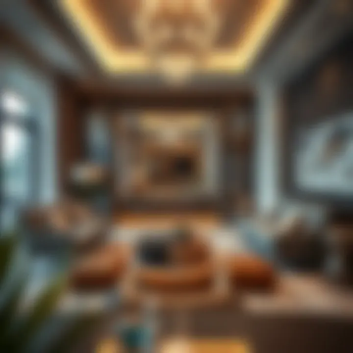 Luxurious Interiors of Nakheel Rental Property Luxurious interiors of a Nakheel rental property