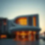 Exterior view showcasing the unique architecture of One Hotel Dubai