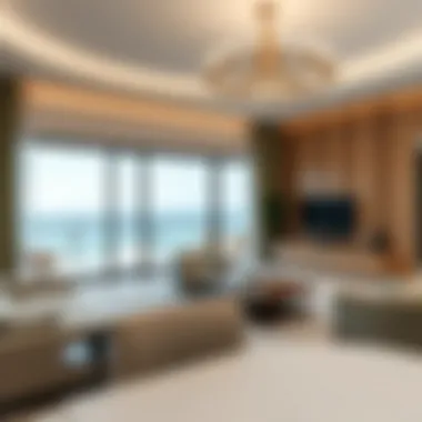 Luxurious interior of a Pacific Apartment