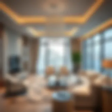 Luxurious interiors showcasing Quayside Ellington's residential appeal