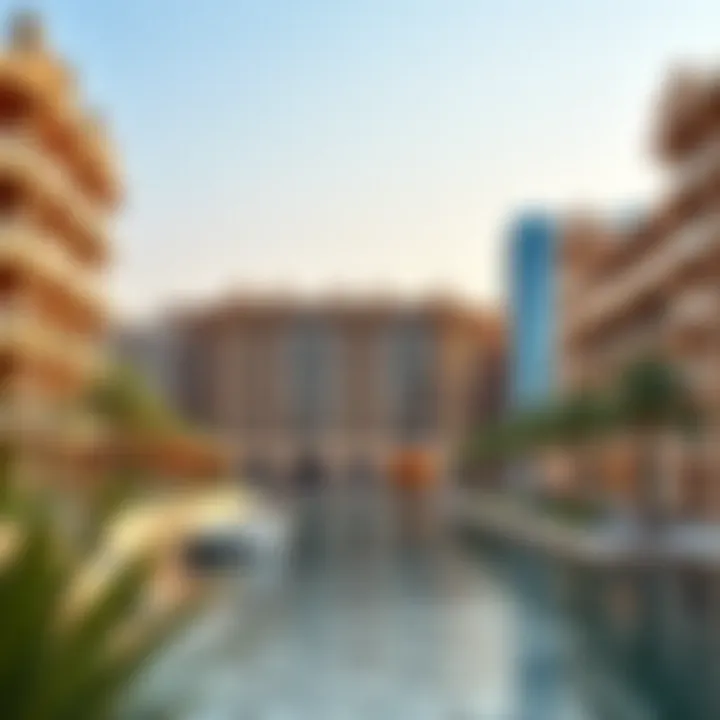 Stunning view of Quayside Ellington's architecture