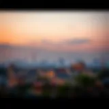 Rimal Skyline at Sunset Stunning skyline of Rimal community at sunset