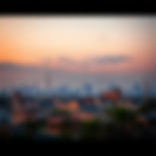 Rimal Skyline at Sunset Stunning skyline of Rimal community at sunset