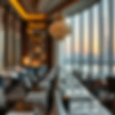 Exquisite dining setting at one of the hotel's renowned restaurants