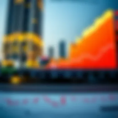 Graph illustrating market trends in Sharjah's real estate