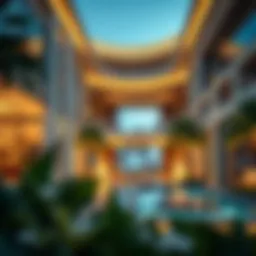 Stunning architectural design of Sobha Hartland Waves