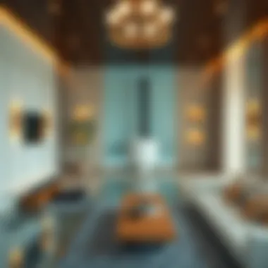 Luxurious amenities in a Dubai studio hotel