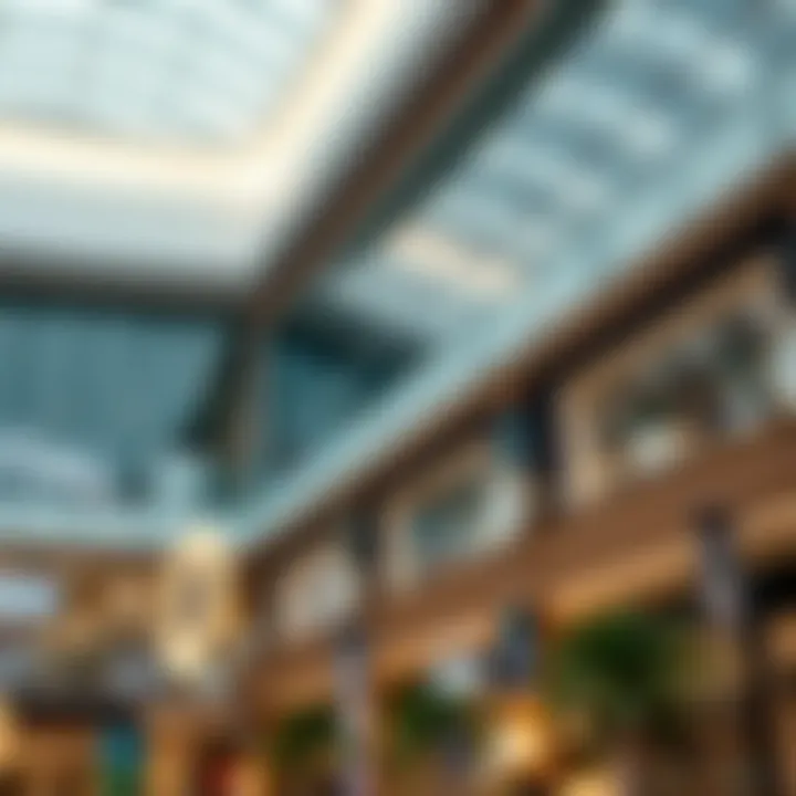 Architectural detail highlighting innovative design elements