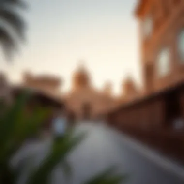 Cultural landmarks and activities in a vibrant community