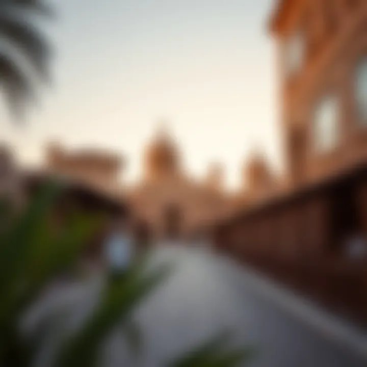 Cultural landmarks and activities in a vibrant community