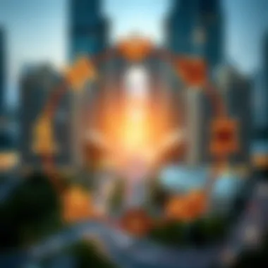 Cycle of Karma: Influencing Real Estate Investments A visual metaphor of a cycle depicting the flow of karma within real estate investments.