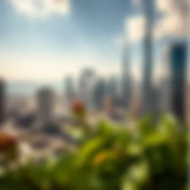 Dubai's Skyline: Opportunities in Real Estate A panoramic view of Dubai's skyline symbolizing growth and opportunity in real estate.