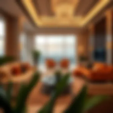 Elegant interior showcasing luxurious living spaces