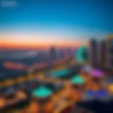 A panoramic view of Ayana Properties in Dubai