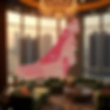 Map highlighting regional disparities in freehold property availability across Dubai