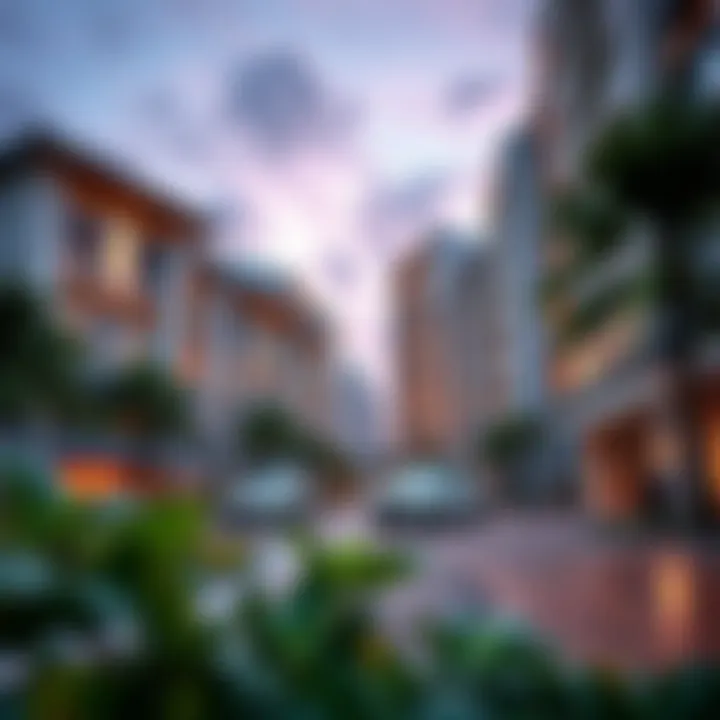 Real estate development reflecting market trends