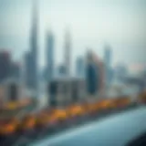 Overview of Dubai skyline showcasing residential properties