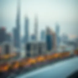 Overview of Dubai skyline showcasing residential properties