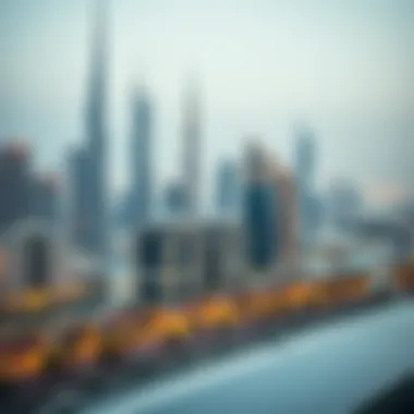 Overview of Dubai skyline showcasing residential properties