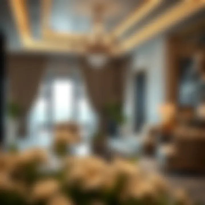 Luxurious Interior Details of One at Palm Interior design elements highlighting luxury and sophistication