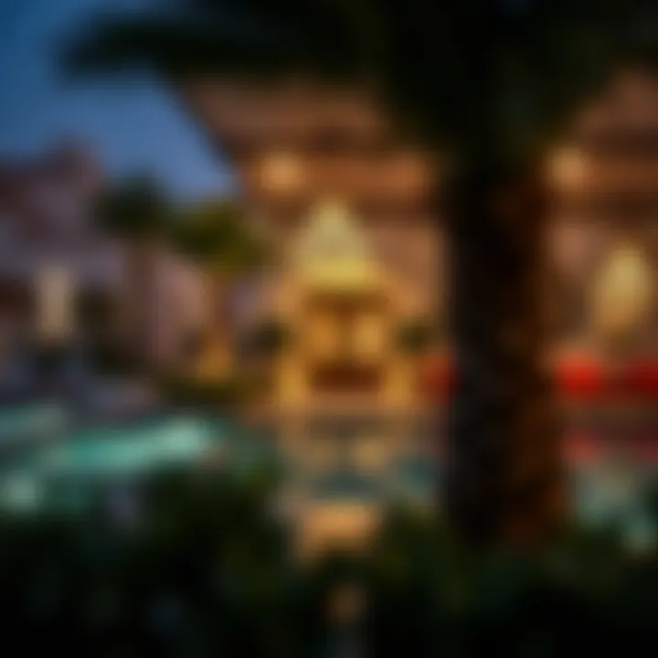 Community amenities in a Dubai villa neighborhood